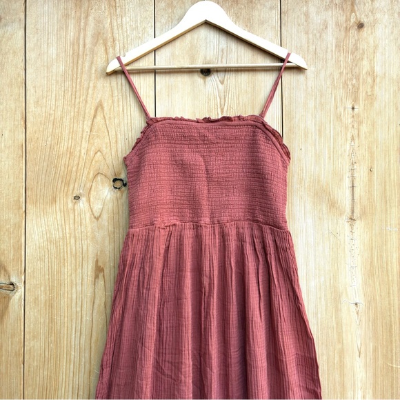 Anthropologie NWT Smocked Long Dress Sz Medium - Picture 2 of 6